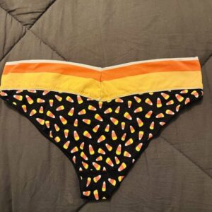 Very well worn cute halloween thong